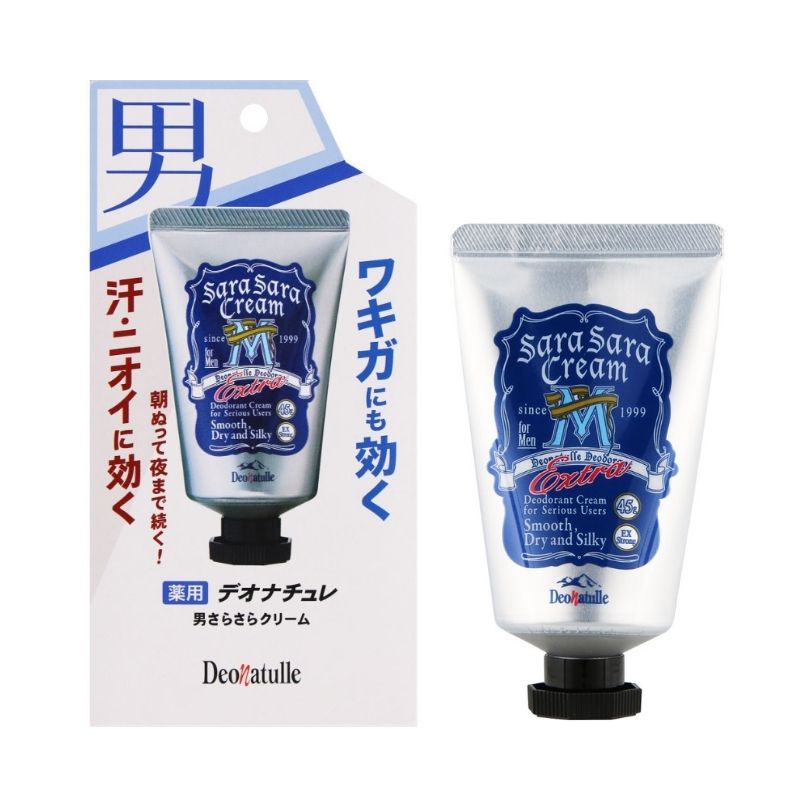 1号仓-杜得乐 持久干爽抑汗去狐臭 男士全身净味止汗霜 45g Deonatulle 质地舒爽不油腻