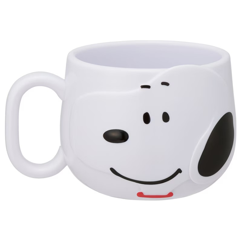 1号仓-斯凯达 立体造型 防摔材质 结实耐用 儿童水杯 230ml 1个 史努比造型 Skater 不易破裂 附赠姓名贴纸