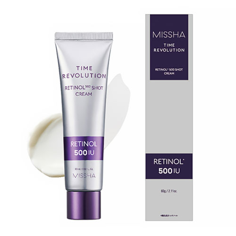 1号仓-谜尚 添加维A醇 舒缓修护 调理肌肤 润肤霜 60g MISSHA 温和配方 日夜可用 延展性佳