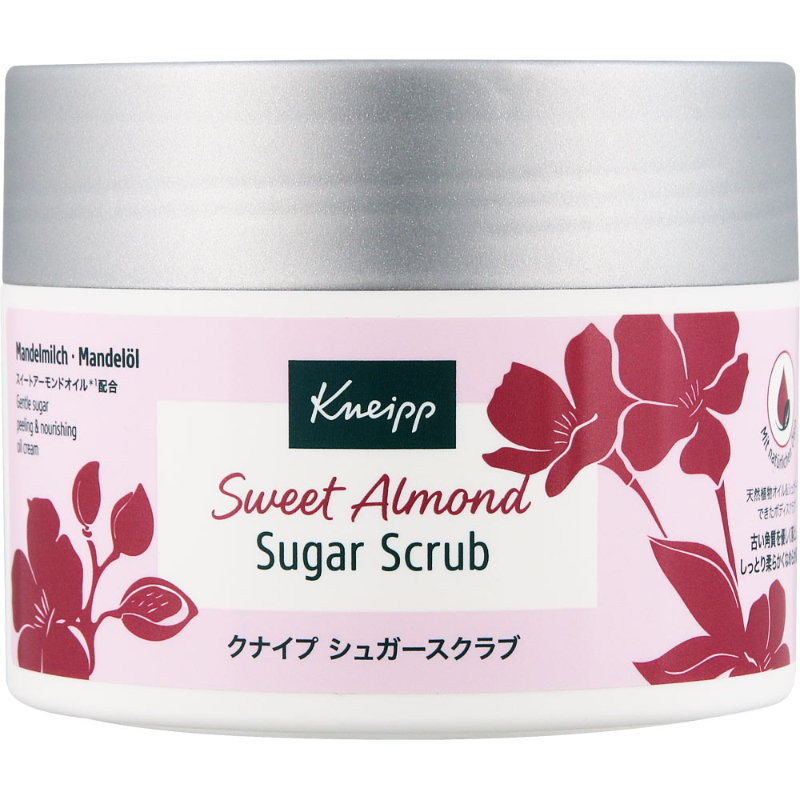 1号仓-克奈圃 天然植物精油 角质护理 密集保湿 身体磨砂膏 200ml 甜杏仁花香 KNEIPP 温和去角质 不黏腻