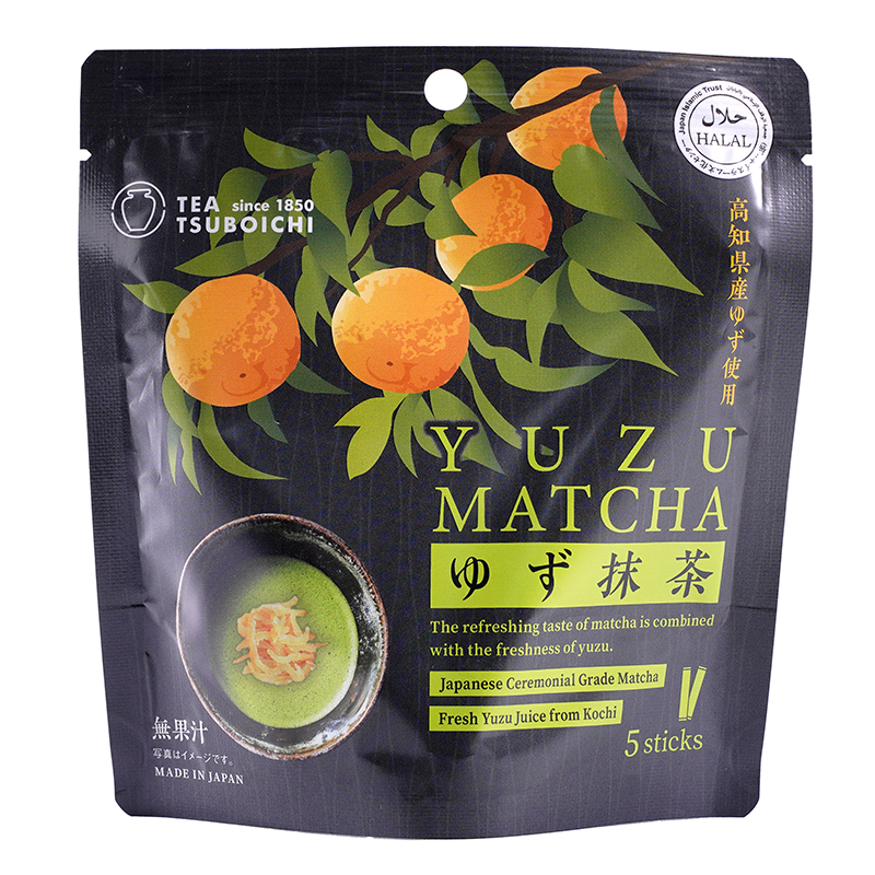 2号仓-壶市制茶本铺 日式风味 酸甜平衡 口感清爽 柚子抹茶粉 10g×5条 独立包装 冷热皆宜 无添加配方