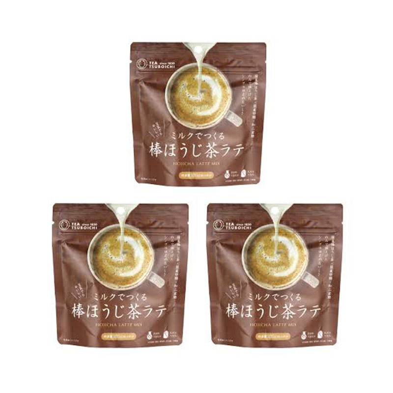 2号仓-壶市制茶本铺 茶匠严选 突出茶香 强火焙煎 焙茶拿铁粉 100g 3个装 冷热皆宜 配方纯净简单